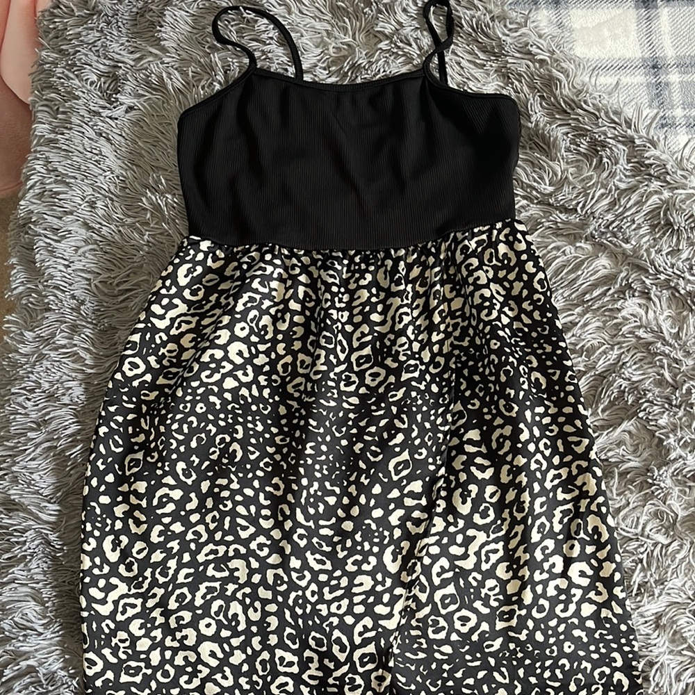 Very Cute Silk Leppard Dress From Shein